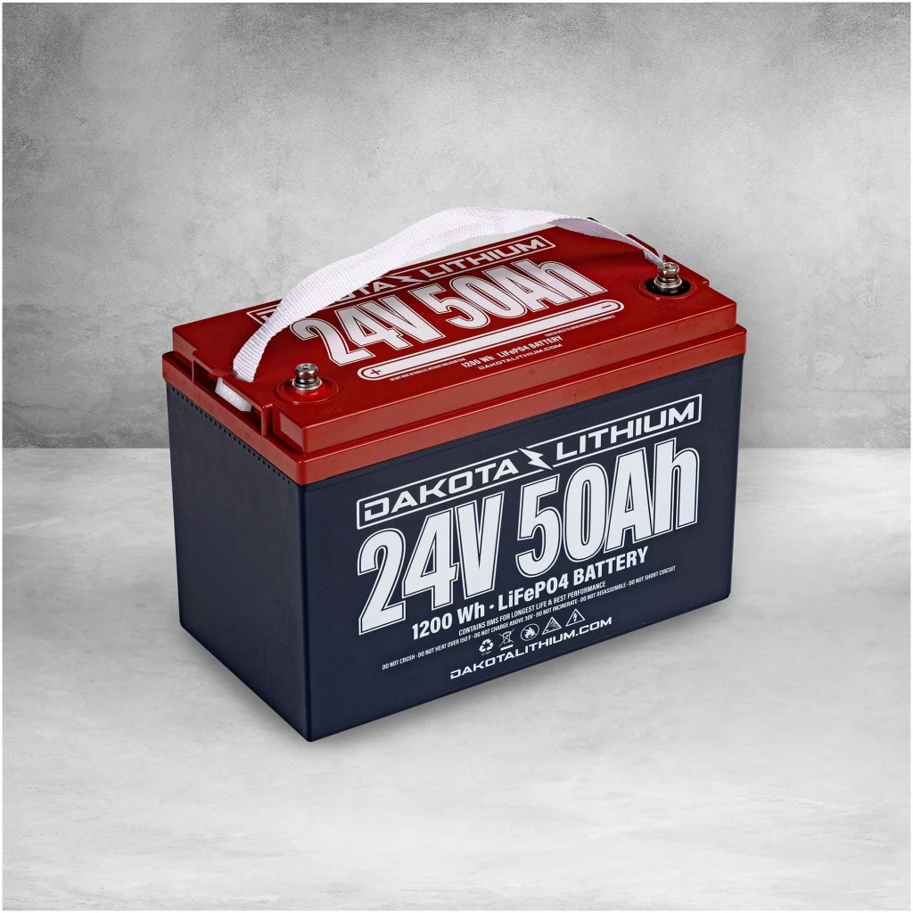 Dakota Lithium 24V 50AH Deep Cycle LifeP04 Battery #DL24V50AH 3 Dakota Lithium 24V 50AH Deep Cycle LifeP04 Battery #DL24V50AH