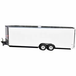 Cynergy Cargo LLC CY228 Cynergy 8.5x20 Enclosed Trailer TA 14K White