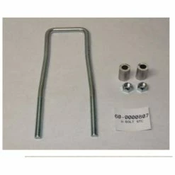 Aluma Trailers Manufacturing Aluma 12" U-Bolt Spare Tire Carrier #60-0000807