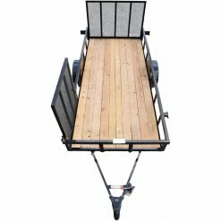 Caliber Trailer Mfg. CA124 Caliber 6.5x14 Tube Utility Trailer HD W/Side Gate