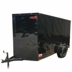 Cynergy Cargo LLC CY207 Cynergy 6X12 Enclosed Trailer SA Blackout