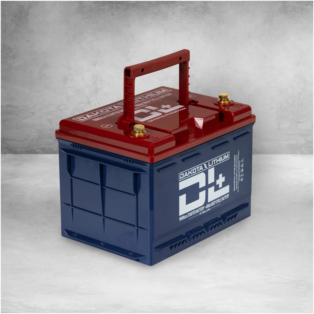 Dakota Lithium DL+ 12V 60AH Dual Purpose 1000CCA Starter Battery Plus Deep Cycle Performance #DL+12V60AH 2 Dakota Lithium DL+ 12V 60AH Dual Purpose 1000CCA Starter Battery Plus Deep Cycle Performance #DL+12V60AH