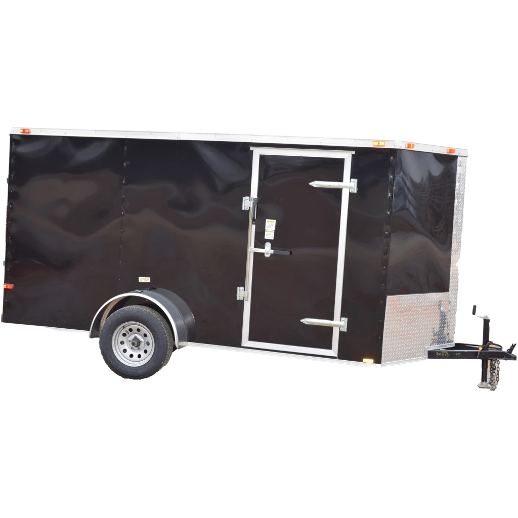 Cynergy Cargo LLC CY209 Cynergy 6x12 Enclosed Trailer SA Basic Black 3 Cynergy Cargo LLC CY209 Cynergy 6x12 Enclosed Trailer SA Basic Black