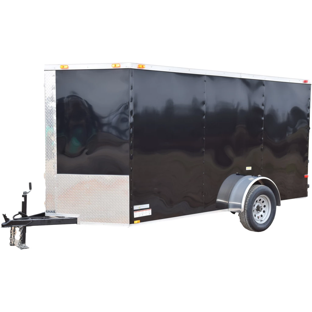 Cynergy Cargo LLC CY212 Cynergy 7x12 Enclosed Trailer SA Black 3 Cynergy Cargo LLC CY212 Cynergy 7x12 Enclosed Trailer SA Black