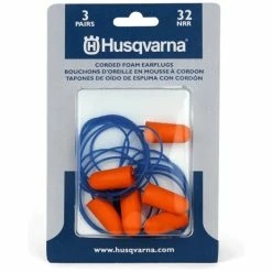 Husqvarna 3-Pk Corded Ear Plugs OEM #589493001
