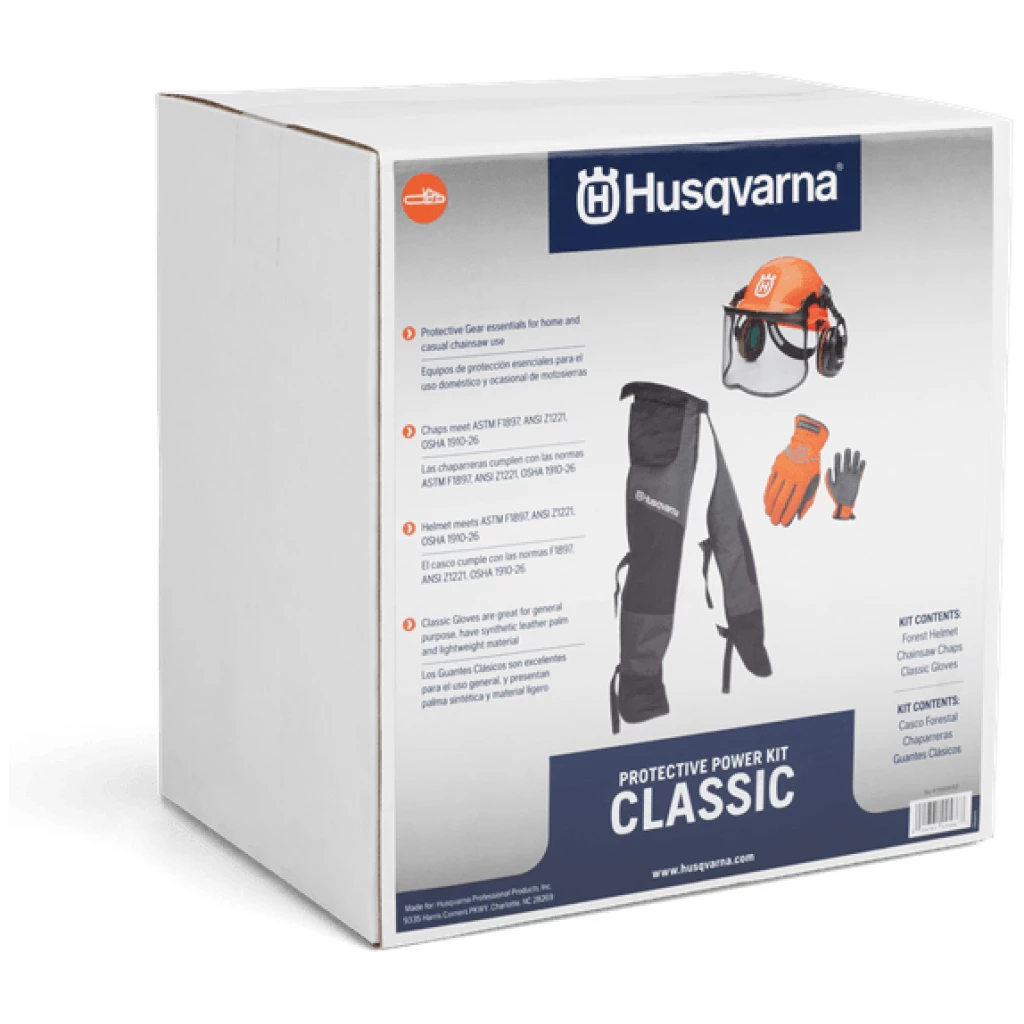 Husqvarna Homeowner Protective Apparel Power Kit OEM #590091101 3 Husqvarna Homeowner Protective Apparel Power Kit OEM #590091101