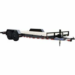 Load Trail LLC LT603 Load Trail 7X18 Car Hauler 10K W/ Slide Ramps