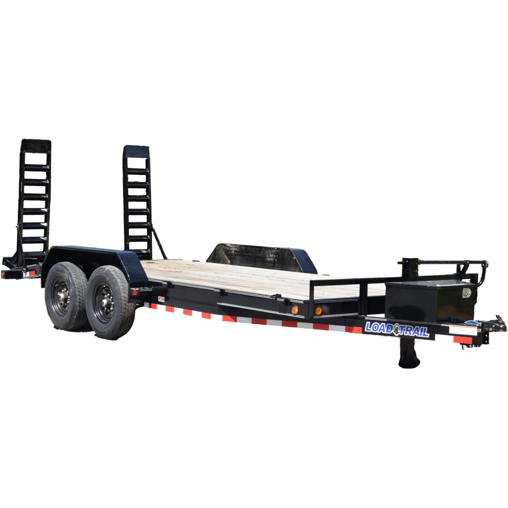 Load Trail LLC LT604 Load Trail 7X18 Car Hauler 14K W/ Fold Ramps 3 Load Trail LLC LT604 Load Trail 7X18 Car Hauler 14K W/ Fold Ramps