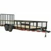 Caliber Trailer Mfg. CA145 Caliber 7X20 Utility Trailer 10K W/ 2' Mesh Sides 2 Caliber Trailer Mfg. CA145 Caliber 7X20 Utility Trailer 10K W/ 2' Mesh Sides -Load Trail Shop ca145 2 scaled 1024x1024 1