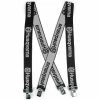 Husqvarna Clip Suspenders Gray OEM #596297801